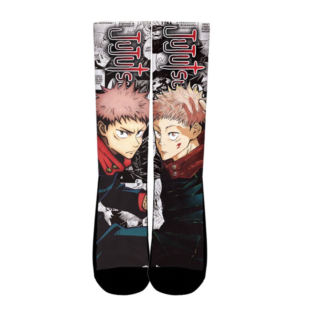Jujutsu Kaisen Yuji Itadori Socks Anime - Image 2