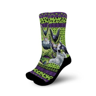 Cell Socks Anime Ugly Christmas