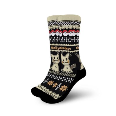 Mimikyu Socks Anime Ugly Christmas