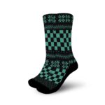 Tanjiro Socks Anime Christmas