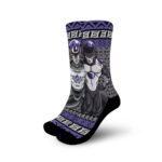 Black Frieza Socks Anime Ugly Christmas