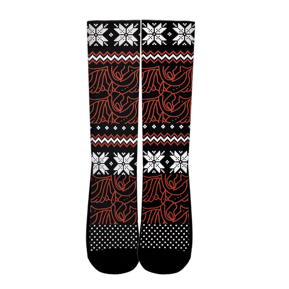 Muzan Kibutsuji Socks Anime Christmas - Image 2