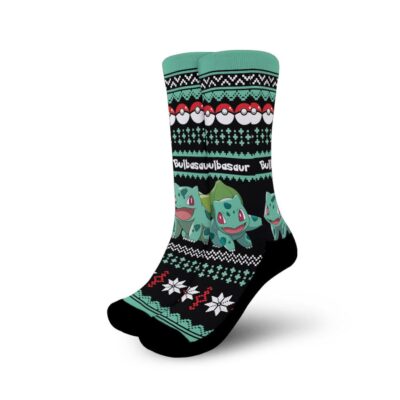 Bulbasaur Socks Anime Ugly Christmas