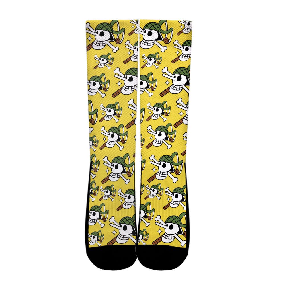 Usopp Socks Symbols Pattern Anime VA0507 - Image 2