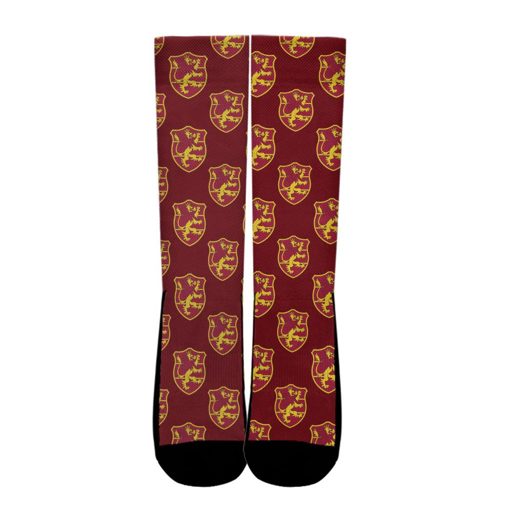 Crimson Lion Socks Anime Socks VA2707 - Image 2