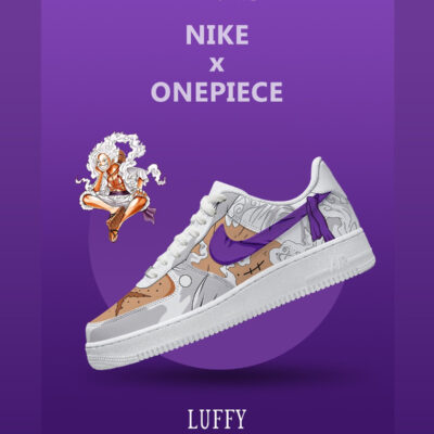 Monkey D. Luffy V.5 Custom Sneakers