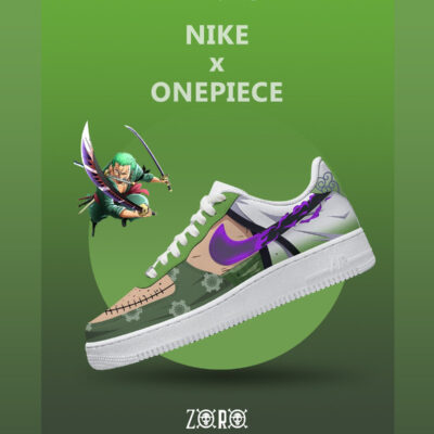 Roronoa Zoro V.3 Custom Sneakers