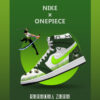 Roronoa Zoro V.3 Custom AJ1 High-Top Sneakers