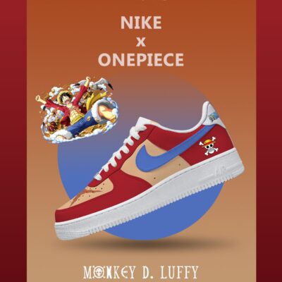 Monkey D. Luffy V.1 Custom Sneakers