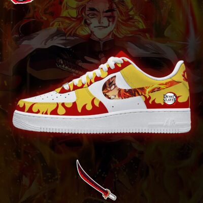 Kyojuro Rengoku Custom Sneakers