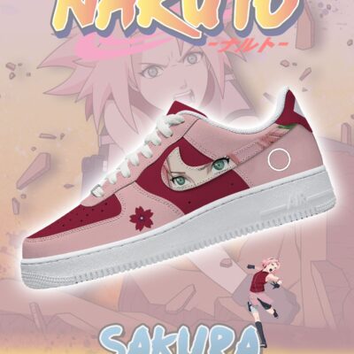 Sakura Haruno Custom Sneakers