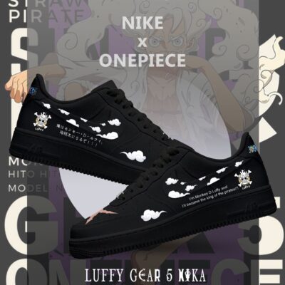 Luffy Gear 5 Nika V.10 Custom Sneakers