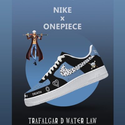 Trafalgar D. Water Law V.1 Custom Sneakers