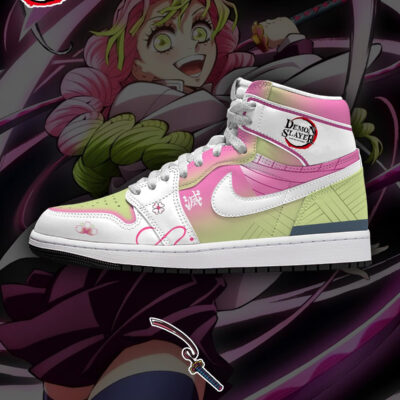 Mitsuri Kanroji V.1 Custom AJ1 High-Top Sneakers