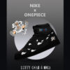 Luffy Gear 5 Nika V.2 Custom AJ1 High-Top Sneakers