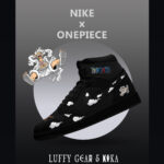 Luffy Gear 5 Nika V.2 Custom AJ1 High-Top Sneakers