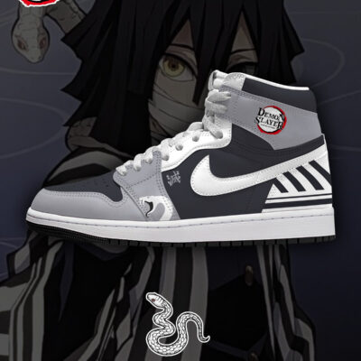 Obanai Iguro V.1 Custom AJ1 High-Top Sneakers