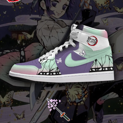Shinobu Kocho V.1 Custom AJ1 High-Top Sneakers