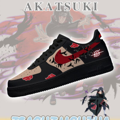 Akatsuki Itachi Uchiha No.6 Custom Sneakers