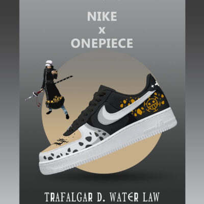 Trafalgar D. Water Law V.2 Custom Sneakers