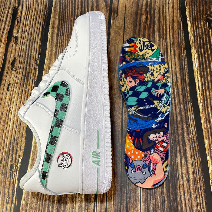 Tanjiro Kamado V.1 Custom Sneakers - Image 3
