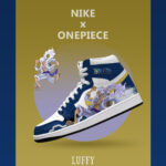 Monkey D. Luffy V.9 Custom AJ1 High-Top Sneakers