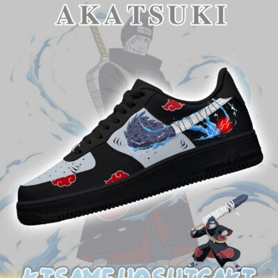 Akatsuki Kisame Hoshigaki No.3 Custom Sneakers