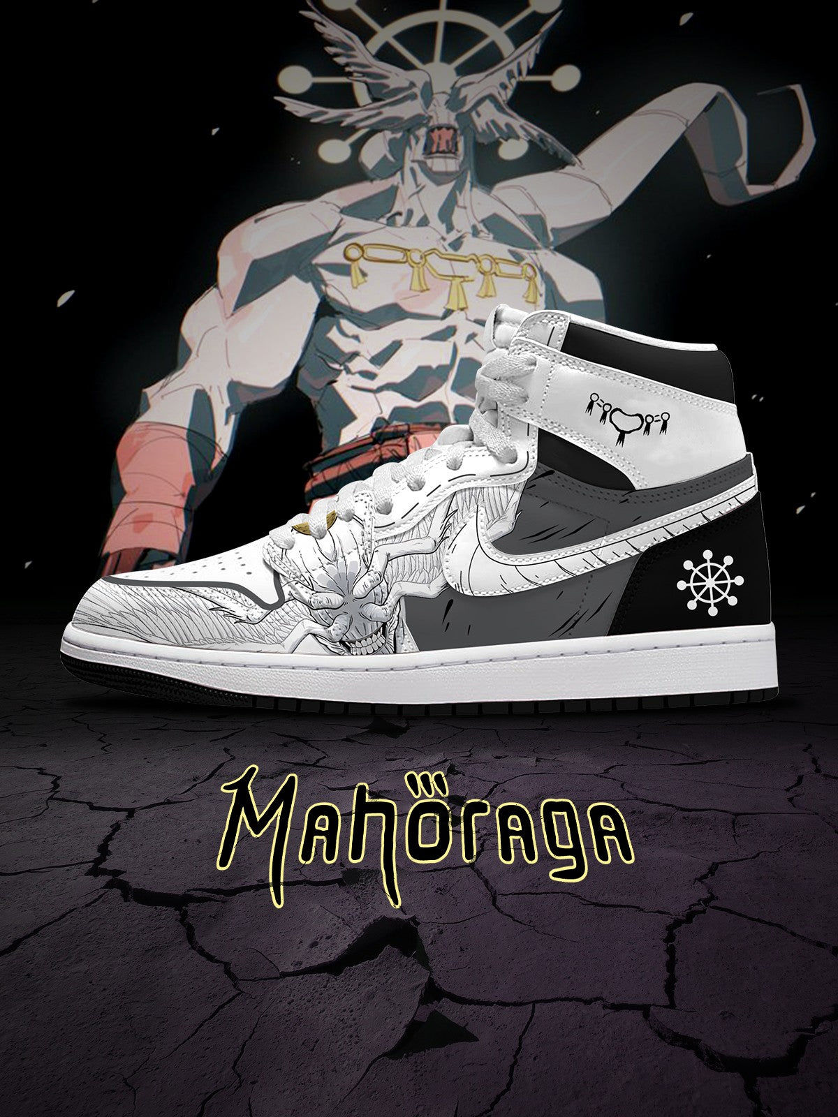 Mahoraga V.1 Custom AJ1 High-Top Sneakers