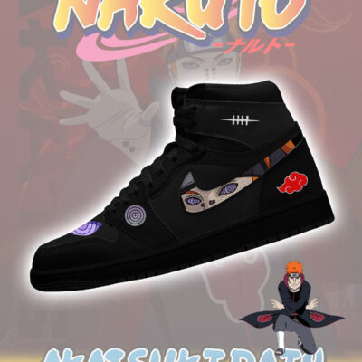 Akatsuki Pain V.2 Custom AJ1 High-Top Sneakers
