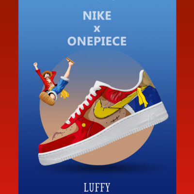 Monkey D. Luffy V.7 Custom Sneakers