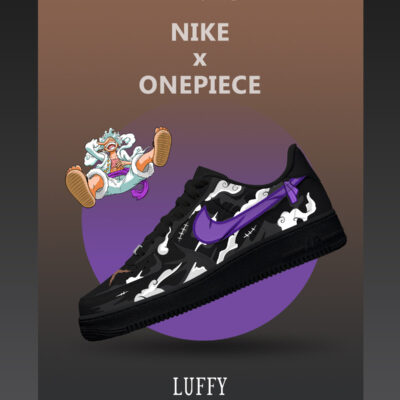 Monkey D. Luffy V.8 Custom Sneakers