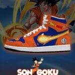 Son Goku V.3 Custom AJ1 High-Top Sneakers