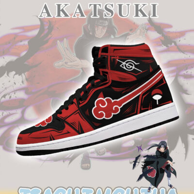 Akatsuki Itachi Uchiha V.7 Custom High-Top Sneakers