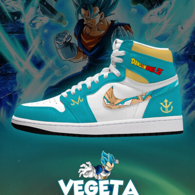 Vegeta V.3 Custom AJ1 High-Top Sneakers