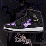 Sung Jinwoo LVL Max V.1 Custom AJ1 High-Top Sneakers