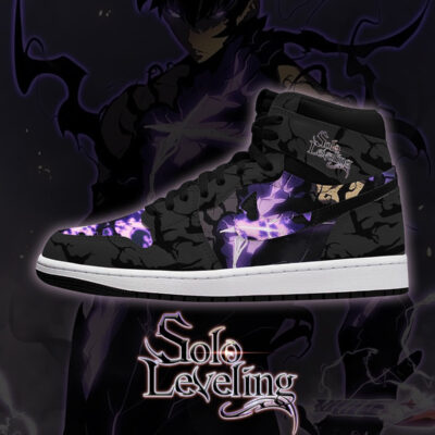 Sung Jinwoo LVL Max V.1 Custom AJ1 High-Top Sneakers