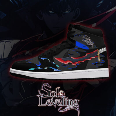 Sung Jinwoo LVL X V.1 Custom AJ1 High-Top Sneakers