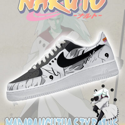 Madara Uchiha Six Paths V.1 Custom Sneakers