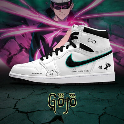 Satoru Gojo V.1 Custom AJ1 High-Top Sneakers