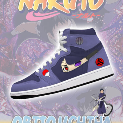 Obito Uchiha V.1 Custom AJ1 High-Top Sneakers