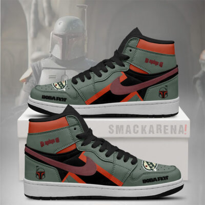 Boba Fett 3 - Star Wars Style AJ1 Shoes