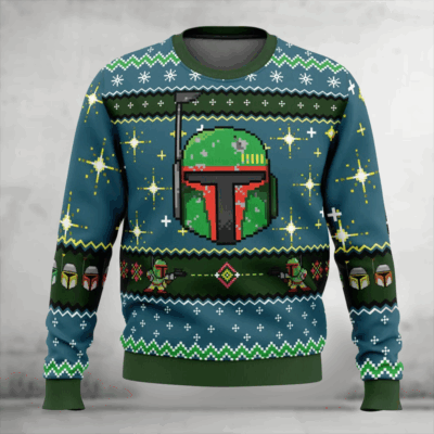 Boba Fett Christmas Ugly Sweater