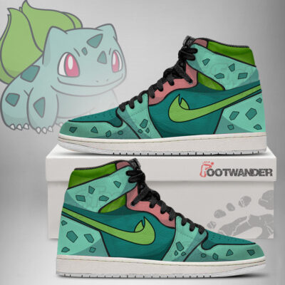 Bulbasaur - Pokemon - AJ1 Shoes