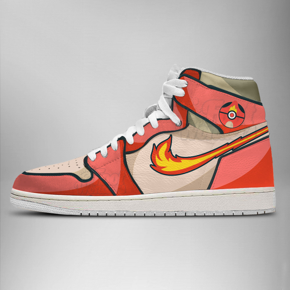 Charmeleon 1 - Pokemon - AJ1 Shoes - Image 2
