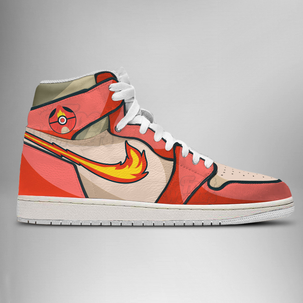Charmeleon 1 - Pokemon - AJ1 Shoes - Image 3