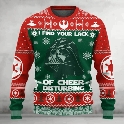 Darth Vader - I Find Your Lack Of Cheer Disturbing