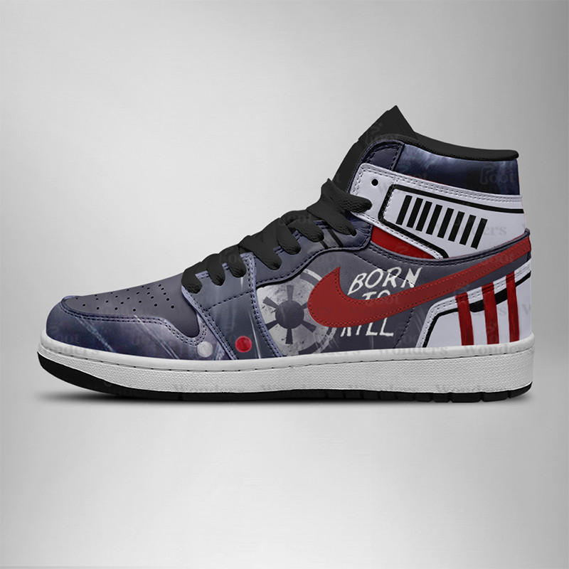 Darth Vader V1 - Star Wars AJ1 Shoes - Image 2