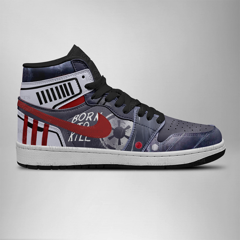 Darth Vader V1 - Star Wars AJ1 Shoes - Image 3