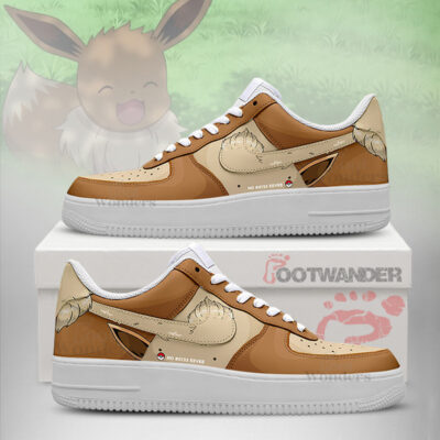 EEVEE - Pokemon AF1 Embossed Logo Shoes