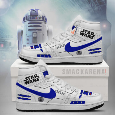 F2-D2 - Star Wars AJ1 Shoes New